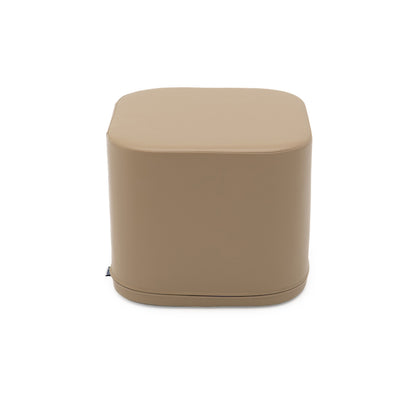 Small Play Pouf Cube - Beige