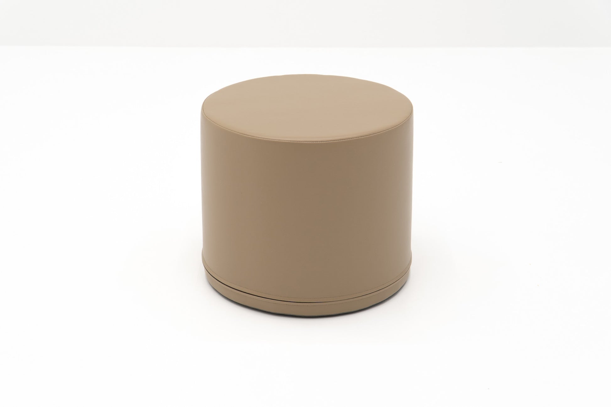 Small Play Pouf Cylinder - Beige